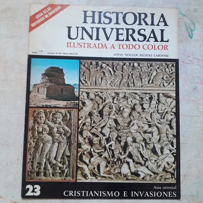 Libro usado en venta: Asia Oriental - Cristianismo e invasiones N?23 de Historia Universal; editorial Noguer impreso en 1974 envios a todo el mundo.1