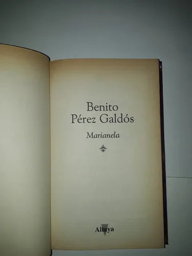 Libro usado en venta: Marianela de Benito Perez Galdos; editorial Altaya impreso en 1995 realizamos envios a todo el mundo.1