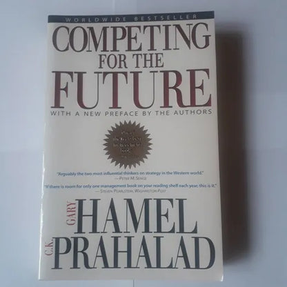 Libro usado en venta: Competing for the future de Gary Hamel - C. K. Prahalad; editorial HBS Press impreso en 1994 realizamos envios a todo el mundo.1