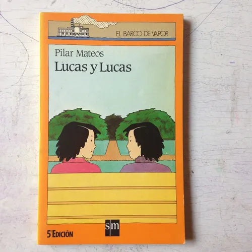 Libro usado en venta: Lucas y Lucas - El rapto del caballo gris de Pilar Mateos; editorial SM impreso en 1987 realizamos envios a todo el mundo.1