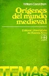 Libro usado en venta: Origenes del mundo medieval de William Caroll Bark; editorial Eudeba impreso en 1978 realizamos envios a todo el mundo.1