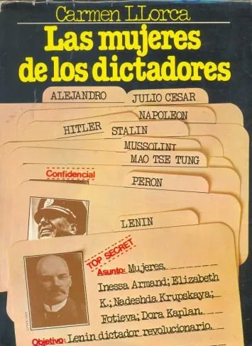 Libro usado en venta: Las mujeres de los dictadores de Carmen Llorca; editorial Hyspamerica impreso en 1978 realizamos envios a todo el mundo.1