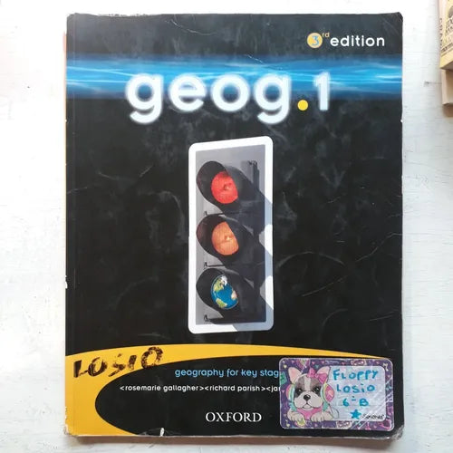Libro usado en venta: Geog 1 - Geography for key stage 3 de Rosemarie Gallagher - Parish - Janet Willamson; Oxford University Press impreso en 20081.1