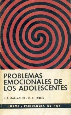 Libro usado en venta: Problemas emocionales de los adolescentes de J. R. Gallagher - H. I. Harris; editorial Paidos impreso en 1966.1