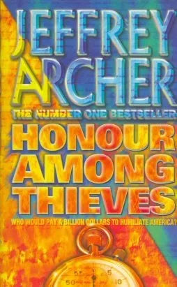 Libro usado en venta: Honour among thieves de Jeffrey Archer; editorial HarperCollins impreso en 1997 realizamos envios a todo el mundo.1