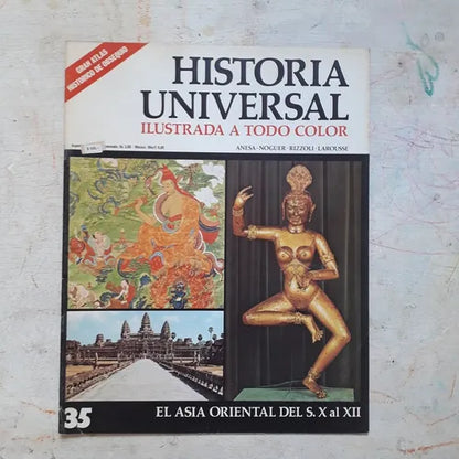 Libro usado en venta: El Asia oriental del S. X al XII N?35 de Historia Universal; editorial Noguer impreso en 1974 realizamos envios a todo el mundo.1