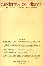 Libro usado en venta: Cuadernos del idioma A?o 1 N? 1; editorial Codex impreso en 1965 realizamos envios a todo el mundo.1