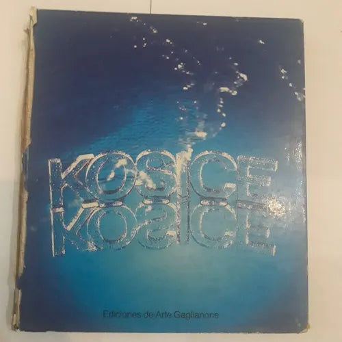 Libro usado en venta: Kosice de Rafael Squirru; editorial Arte Gaglianone impreso en 1990 realizamos envios a todo el mundo.1