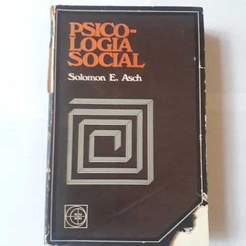 Libro usado en venta: Psicologia Social de Solomon E. Asch; editorial Eudeba impreso en 1972 realizamos envios a todo el mundo.1