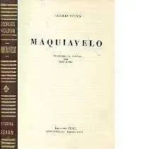 Libro usado en venta: Maquiavelo de Georges Mounin; editorial Erevan impreso en 1962 realizamos envios a todo el mundo.1