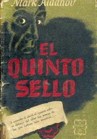 Libro usado en venta: El quinto sello de Mark Aldanov; editorial Jacobo Peuser impreso en 1945 realizamos envios a todo el mundo.1