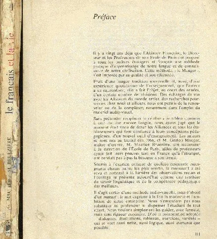 Libro usado en venta: Le francais et la vie de G. Mauger - M. Brueziere; editorial Hachette realizamos envios a todo el mundo.1