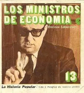 Libro usado en venta: Los ministros de economia de Enrique Silberstein; editorial Centro Editor de America Latina impreso en 1971.1