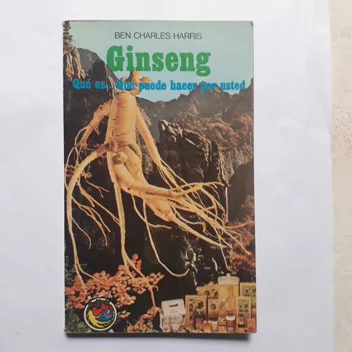 Libro usado en venta: Ginseng - Que es..Que puede hacer por usted de Ben Charles Harris; editorial Edaf impreso en 1978 envios a todo el mundo.1