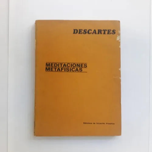 Libro usado en venta: Meditaciones metafisicas de Rene Descartes; editorial Aguilar impreso en 1970 realizamos envios a todo el mundo.1