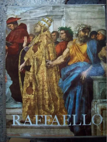 Libro usado en venta: Raffaello; editorial DeAgostini-Novara impreso en 1968 realizamos envios a todo el mundo.1