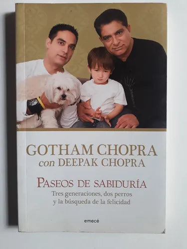 Libro usado en venta: Paseos de sabiduria de Deepak Chopra - Gotham Chopra; editorial Emece impreso en 2011 realizamos envios a todo el mundo.1
