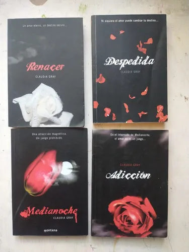 Libro usado en venta: Saga Ellas (4 Vol.) de Claudia Gray; editorial Montena impreso en 2010 realizamos envios a todo el mundo.1