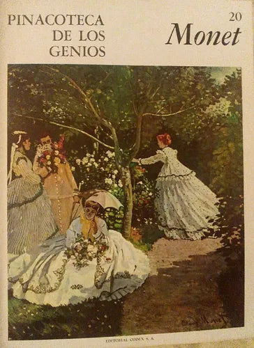 Libro usado en venta: Pinacoteca de los genios 20 de Claudio Monet; editorial Codex impreso en 1964 realizamos envios a todo el mundo.1