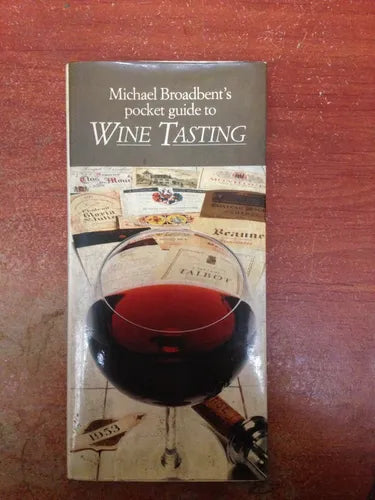 Libro usado en venta: Wine tasting - Pocket guide de Michael Broadbent's; editorial Simon and Schuster impreso en 1982 envios a todo el mundo.1