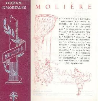Libro usado en venta: Obras inmortales: Jean-Baptiste Poquelin (Moliere) de Jean-Baptiste Poquelin (Molière); editorial Edaf impreso en 1975.1