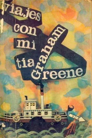 Libro usado en venta: Viajes con mi tia de Graham Greene; editorial Sur impreso en 1970 realizamos envios a todo el mundo.1