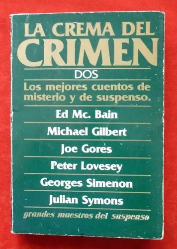 Libro usado en venta: La crema del crimen 2; editorial Emece impreso en 1983 realizamos envios a todo el mundo.1