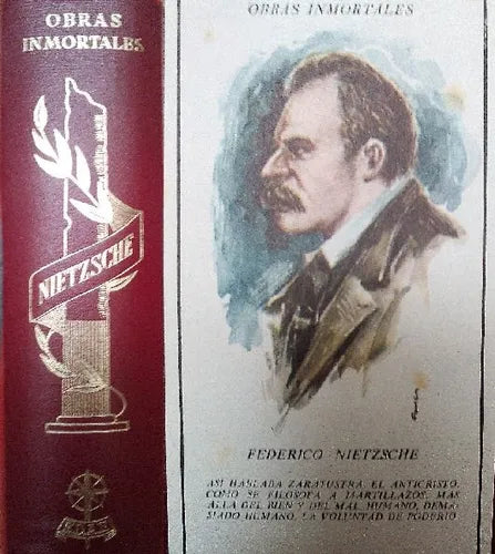 Libro usado en venta: Obras inmortales: Nietzsche de Friedrich Nietzsche (Federico Nietzsche); editorial Edaf impreso en 1969 envios a todo el mundo.1