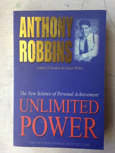 Libro usado en venta: Unlimited power de Anthony Robbins; editorial Pocket Book impreso en 1997 realizamos envios a todo el mundo.1
