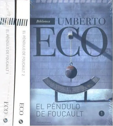 Libro usado en venta: El pendulo de Foucault de Umberto Eco; editorial Sudamericana impreso en 2012 realizamos envios a todo el mundo.1