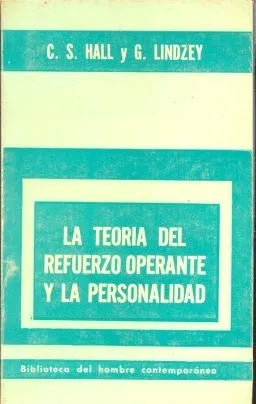 Libro usado en venta: La teoria del refuerzo operante y la personalidad de Calvin S. Hall - Gardner Lindzey; editorial Paidos impreso en 1974.1