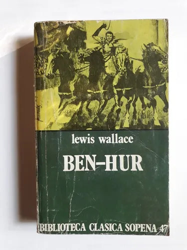 Libro usado en venta: Ben-Hur de Lewis Wallace; editorial Ramon Sopena impreso en 1975 realizamos envios a todo el mundo.1