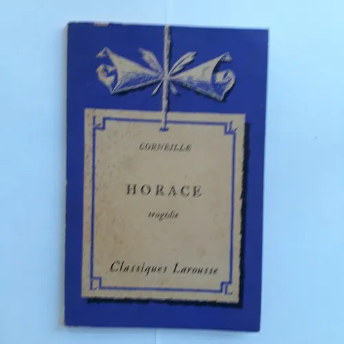 Libro usado en venta: Horace Tragedie de Pierre Corneille (Pedro); editorial Larousse realizamos envios a todo el mundo.1