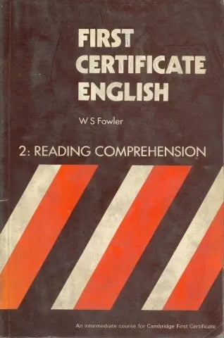 Libro usado en venta: First certificate english de W. S. Fowler; editorial Nelson impreso en 1974 realizamos envios a todo el mundo.1