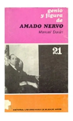 Libro usado en venta: Genio y figura de Amado Nervo de Manuel Duran; editorial Eudeba impreso en 1969 realizamos envios a todo el mundo.1