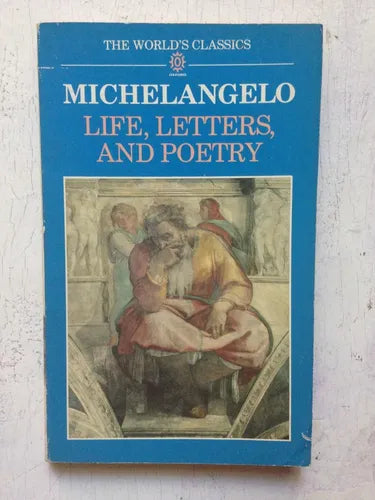 Libro usado en venta: Michelangelo - Life, letters, and poetry de George Bull; editorial Oxford University Press impreso en 1987.1