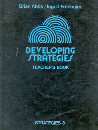 Libro usado en venta: Developing strategies - Teacher's book de Brian Abbs - Ingrid Freebairn; editorial Longman impreso en 1984.1