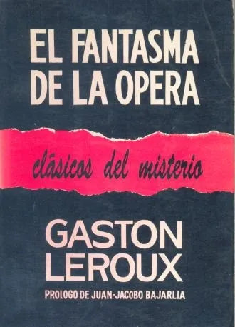Libro usado en venta: El fantasma de la opera de Gaston Leroux; editorial Leviatan impreso en 1991 realizamos envios a todo el mundo.1
