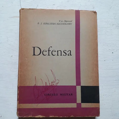 Libro usado en venta: Defensa de E. J. Kingston - McCloughry; editorial Circulo Militar impreso en 1962 realizamos envios a todo el mundo.1