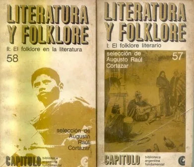 Libro usado en venta: Literatura y folklore de Augusto Raul Cortazar; editorial Centro Editor de America Latina impreso en 1968 envios a todo el mundo.1