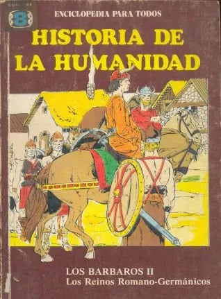 Libro usado en venta: Los barbaros II - Los reinos Romano-Germanicos; impreso en 1980 realizamos envios a todo el mundo.1