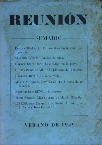 Libro usado en venta: Reunion de Varios; editorial El Indio impreso en 1949 realizamos envios a todo el mundo.1