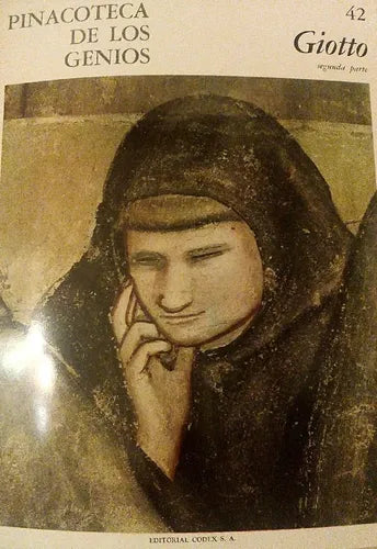 Libro usado en venta: Pinacoteca de los genios 42 de Giotto (Seguna Parte); editorial Codex impreso en 1964 realizamos envios a todo el mundo.1