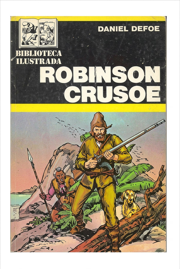 Libro usado en venta: Robinson Crusoe de Daniel Defoe; editorial Omgsa impreso en 1983 realizamos envios a todo el mundo.1