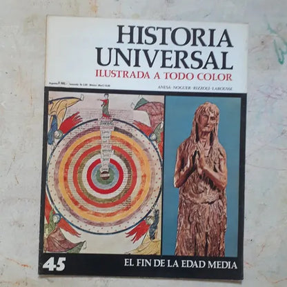 Libro usado en venta: El fin de la edad media N?45 de Historia Universal; editorial Noguer impreso en 1974 realizamos envios a todo el mundo.1