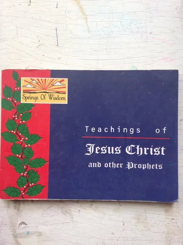 Libro usado en venta: Teachings of Jesus Christ de Ajanta Chakravarty; editorial Srishti Publishers impreso en 1997 realizamos envios a todo el mundo.1