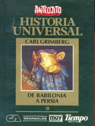 Libro usado en venta: De Babilonia a Persia N?3 de Carl Grimberg; editorial Ercilla impreso en 1986 realizamos envios a todo el mundo.1