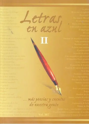 Libro usado en venta: Letras en azul II; editorial Policial impreso en 2006 realizamos envios a todo el mundo.1