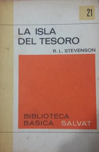 Libro usado en venta: La isla del tesoro de Robert Louis Stevenson; editorial Salvat impreso en 1970 realizamos envios a todo el mundo.1