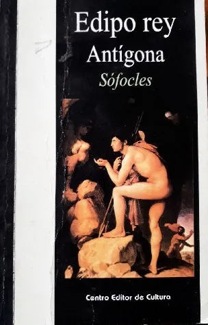 Libro usado en venta: Edipo rey - Antigona de Sofocles; editorial Centro Editor de Cultura impreso en 1975 realizamos envios a todo el mundo.1